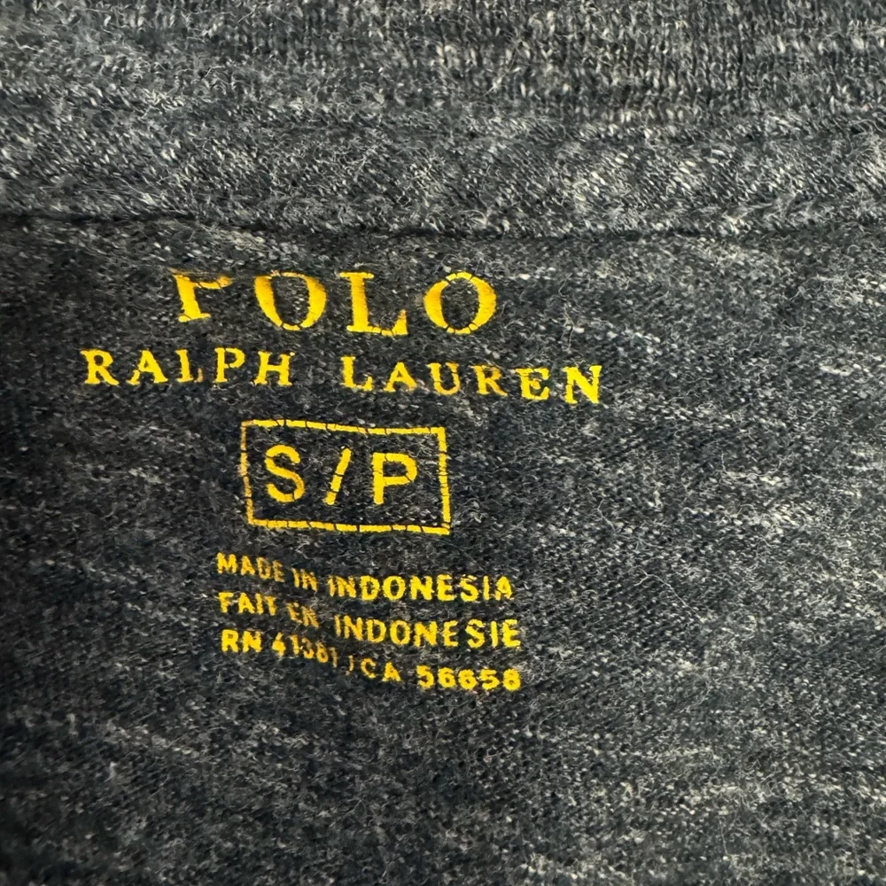 Polo Ralph Lauren T-Shirt Men's Size Small Blue‎ Short Sleeve V-Neck